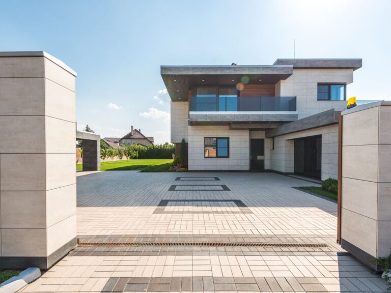 Casa moderna · fachada